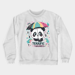 Terrific Tuesdays: Kawaii Panda & Rainbows Crewneck Sweatshirt